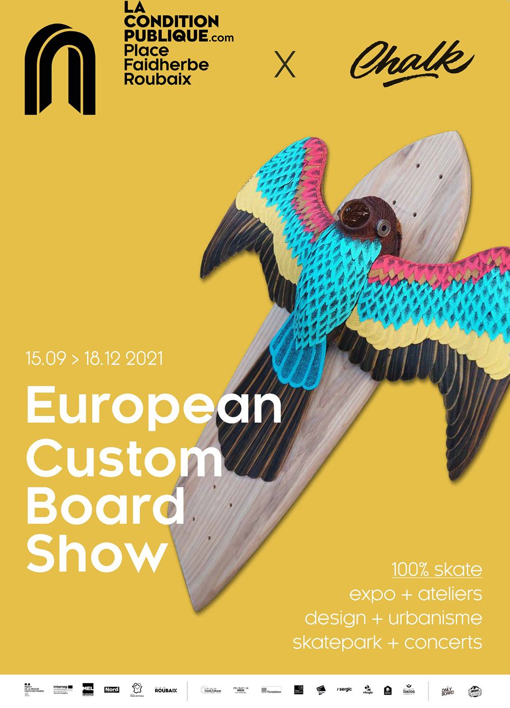 Affiche European Custom Board Show 2021 3