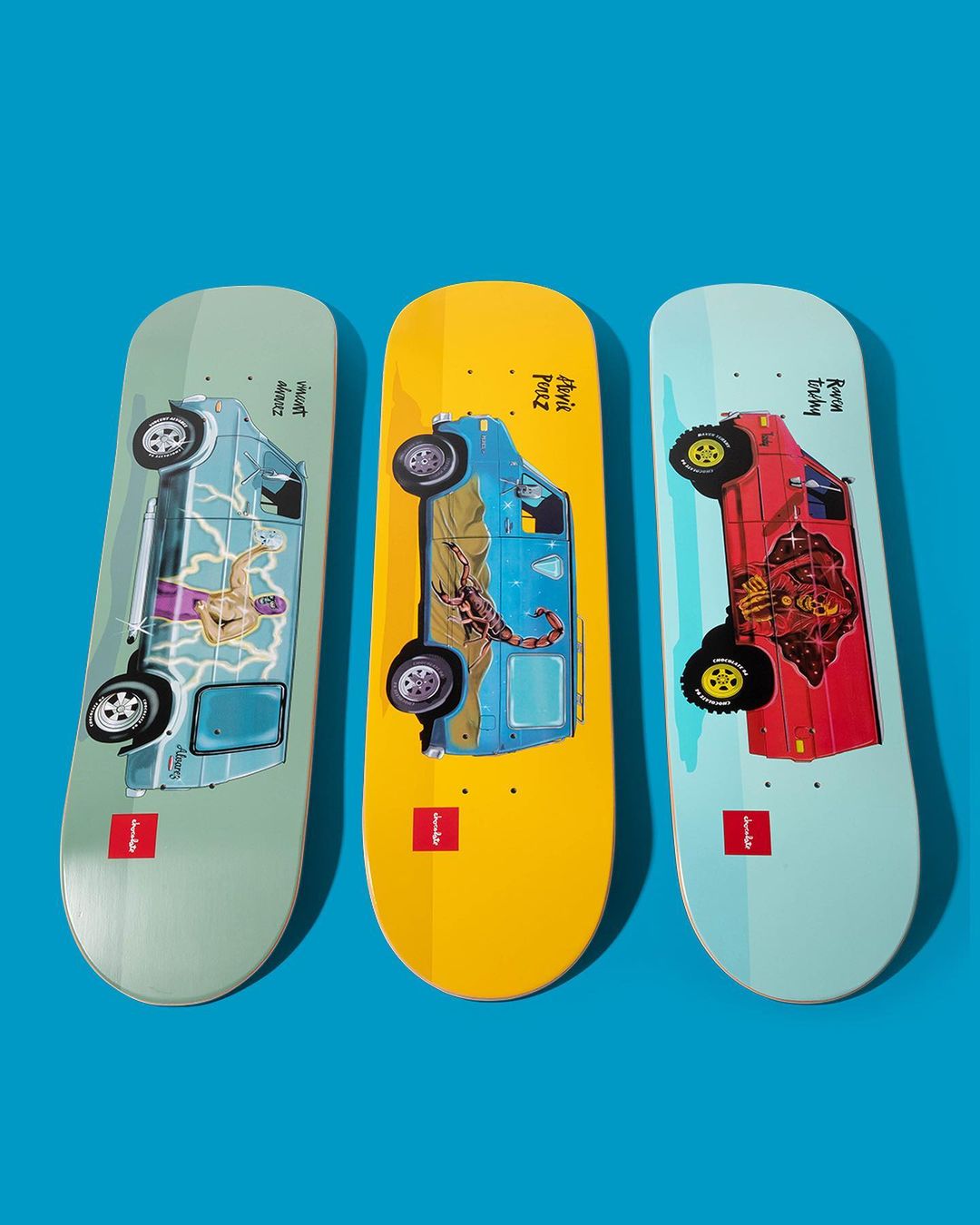 Chocolate City Vanners By Ben Petersen For Chocolate Skateboards 2