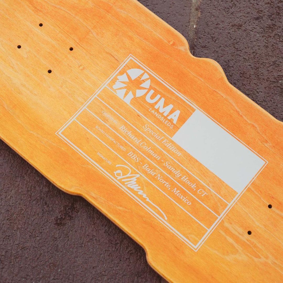 Crazy Special Edition By Richard Colman X Uma Skateboards 3