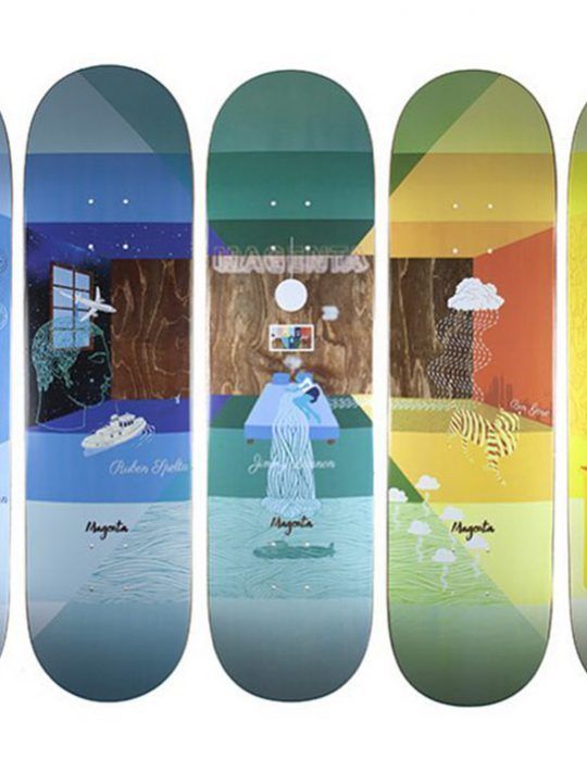 Sleep Board Series By Soy Panday For Magenta Skateboards 1