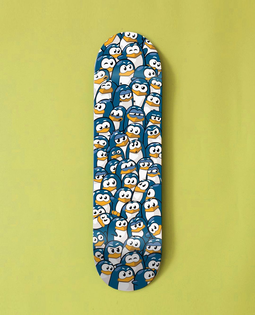Pinguini Skateboard By PAO For Bonobolabo 2