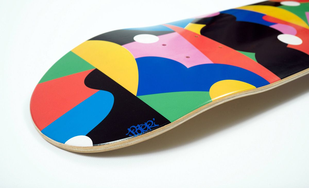 Poter X Spraying Board Skateboard 1