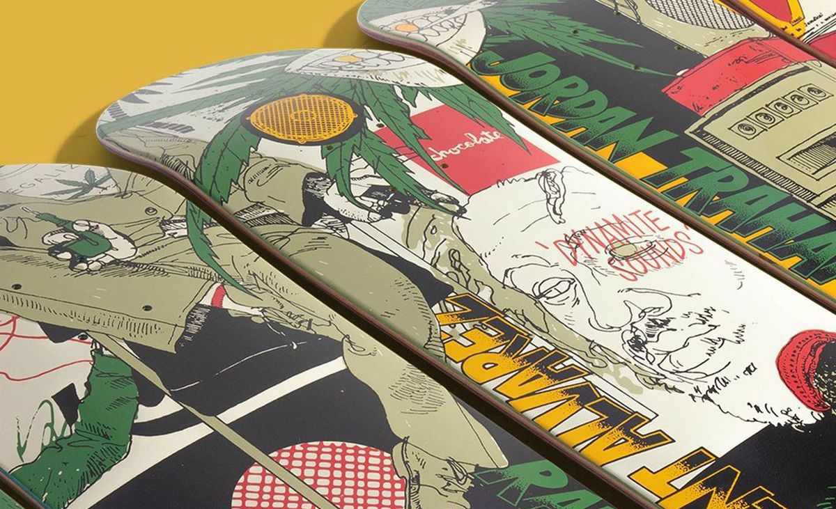 Sound System Skateboards By Evan Hecox X Chocolate Skateboard 5