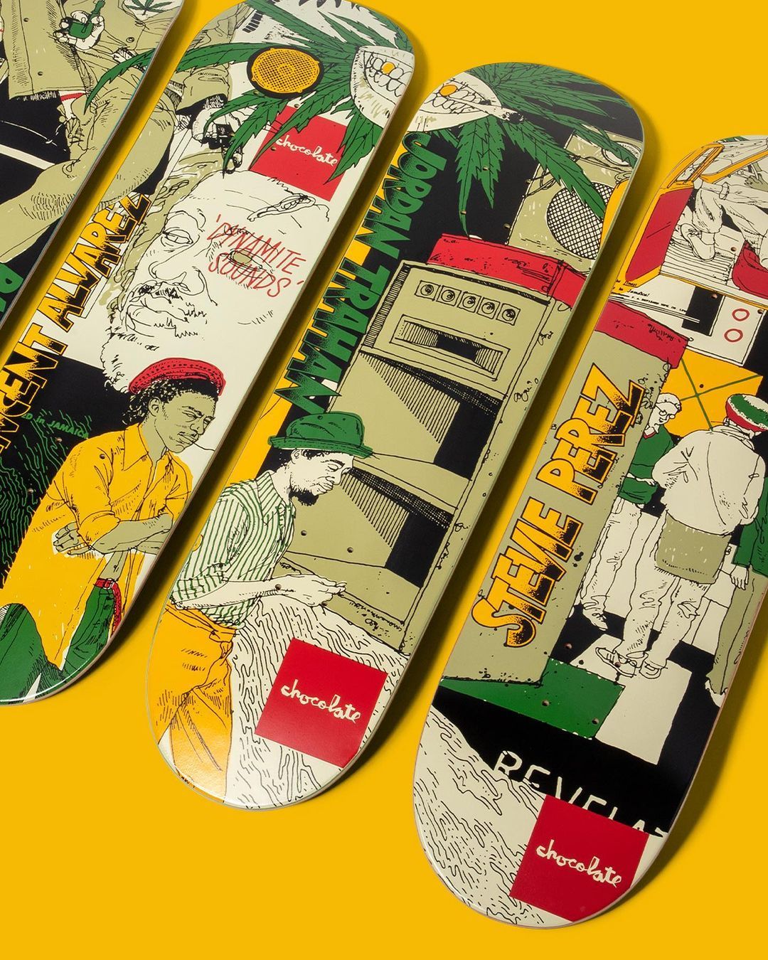 Sound System Skateboards By Evan Hecox X Chocolate Skateboards 1