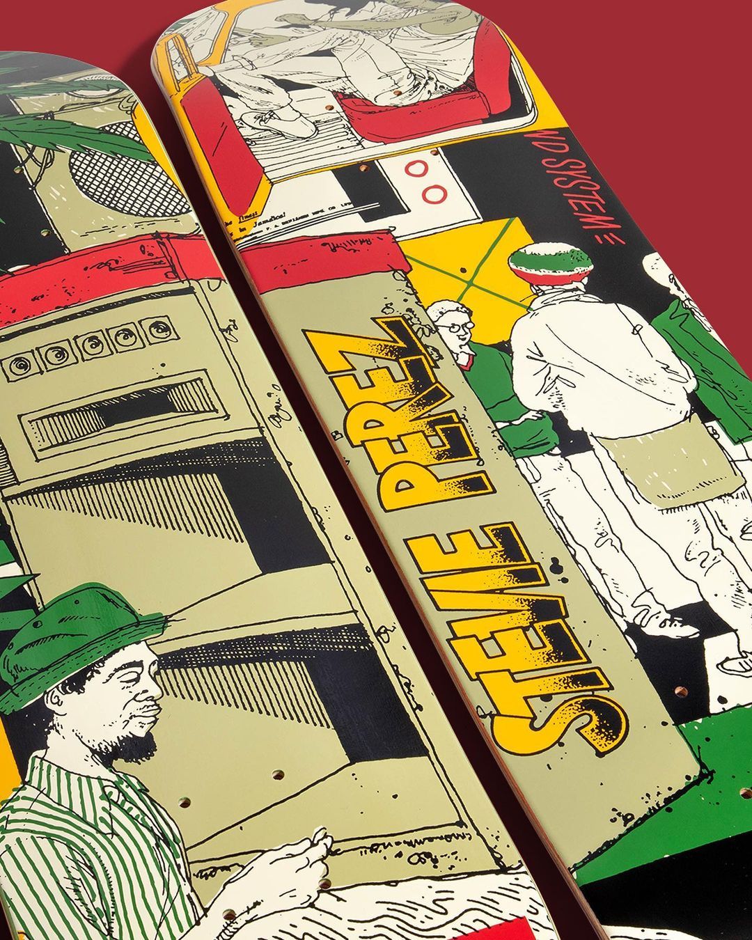 Sound System Skateboards By Evan Hecox X Chocolate Skateboards 7