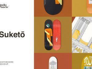 Suketo Skateboard Mockup 1