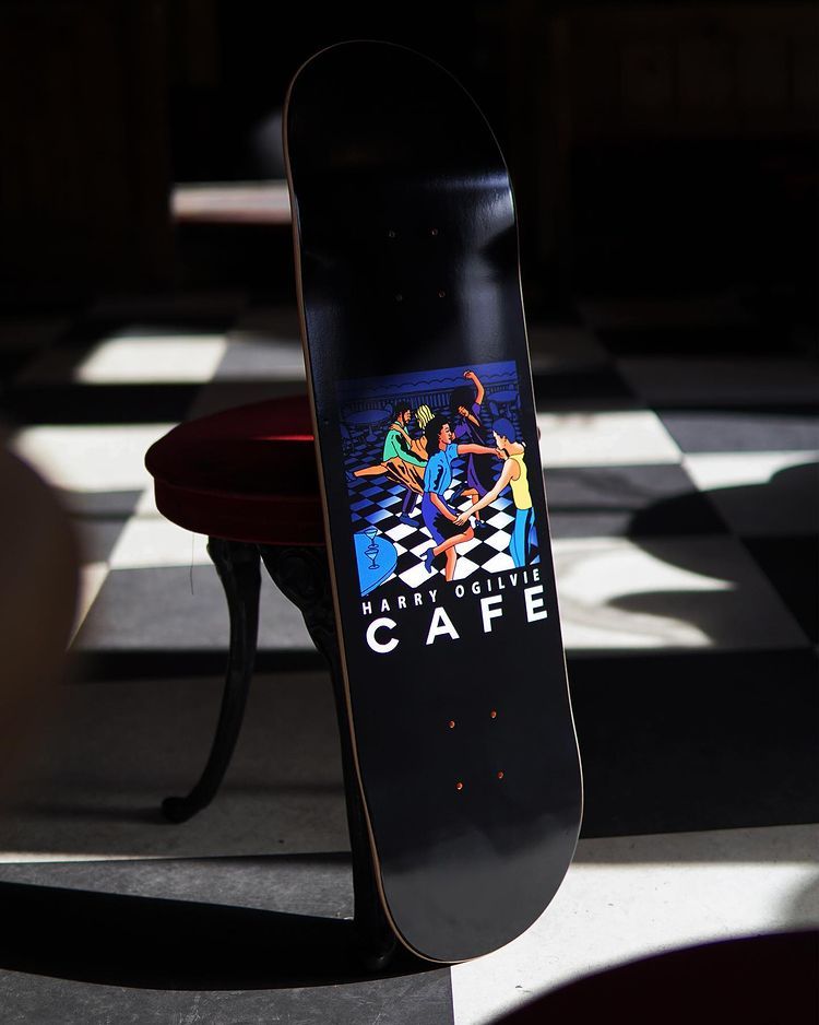 Old Duke Series By Gaurab Thakali X Cafe Skateboards 2