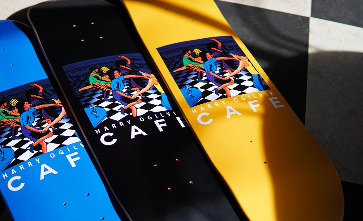 Old Duke Series By Gaurab Thakali X Cafe Skateboards 3