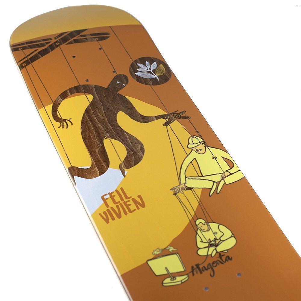Extravision Board Series By Soy Panday For Magenta Skateboards 6