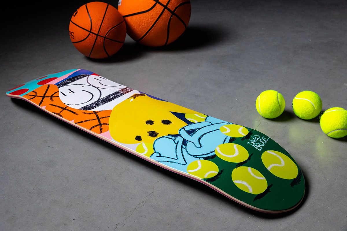 Summer Vibe Skateboard By David Bruce