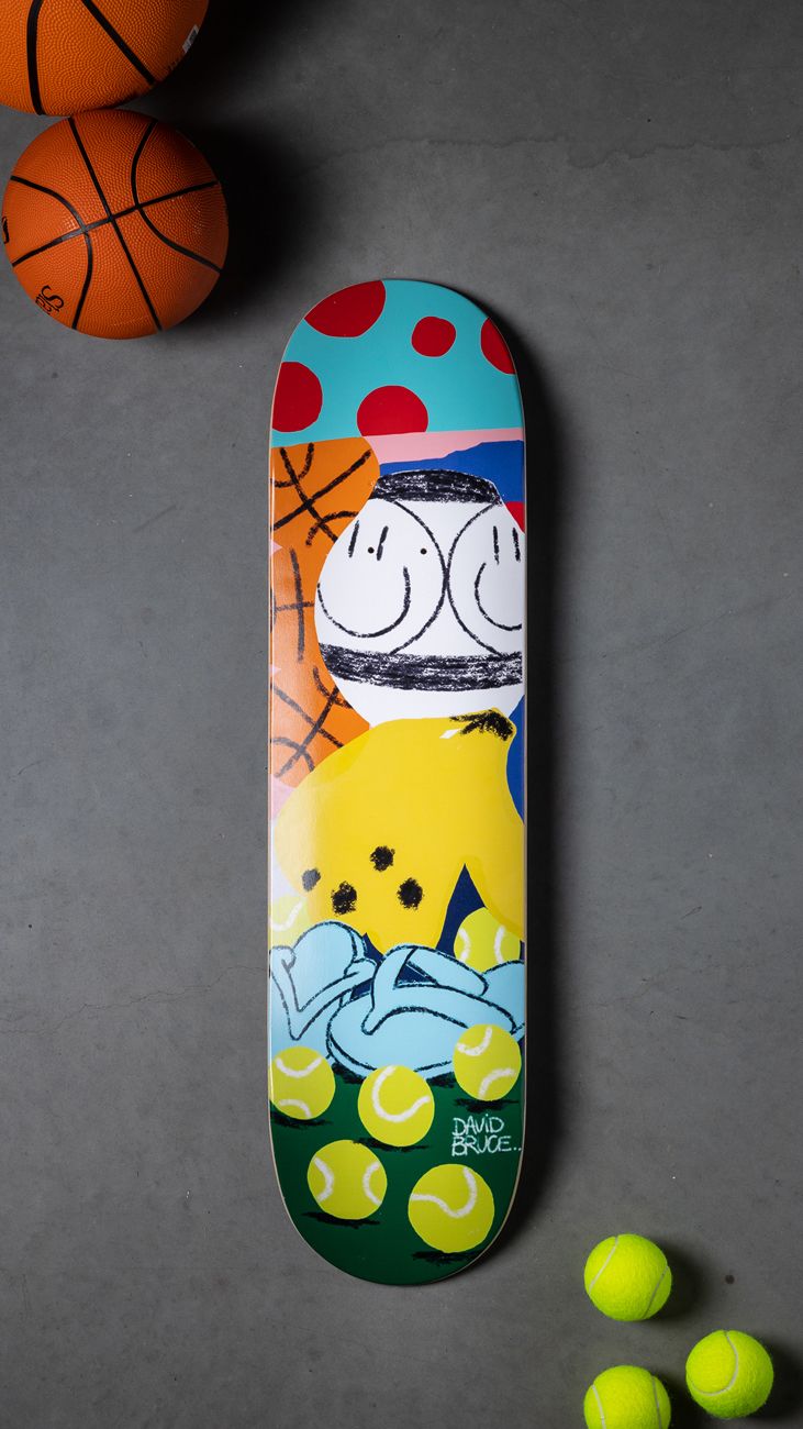 Summer Vibe Skateboard By David Bruce