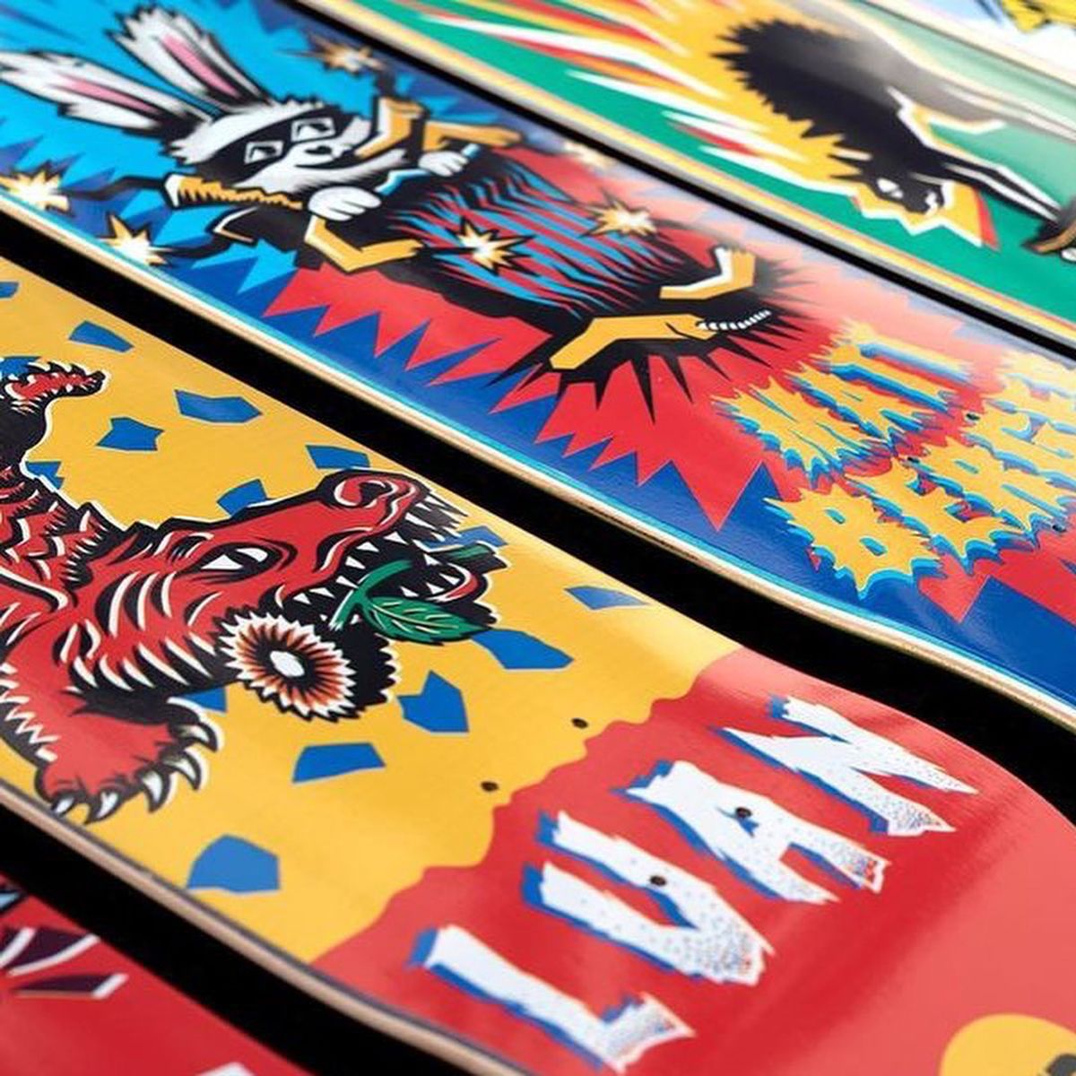 Série Tin Toy par Josh pour Flip Skateboards