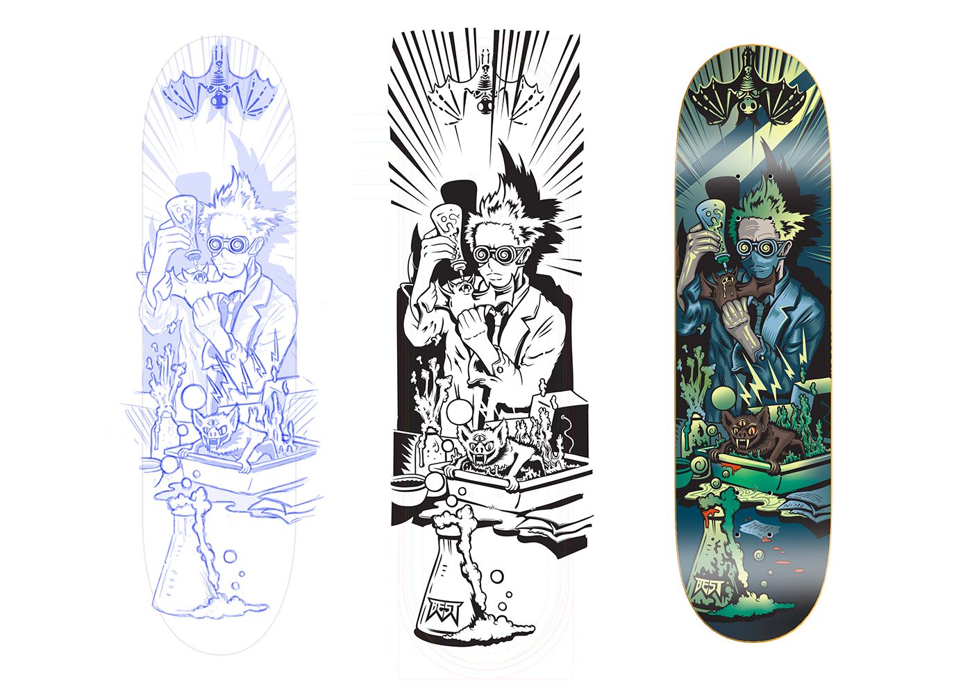 Étapes de la création d'un design de board par Josh