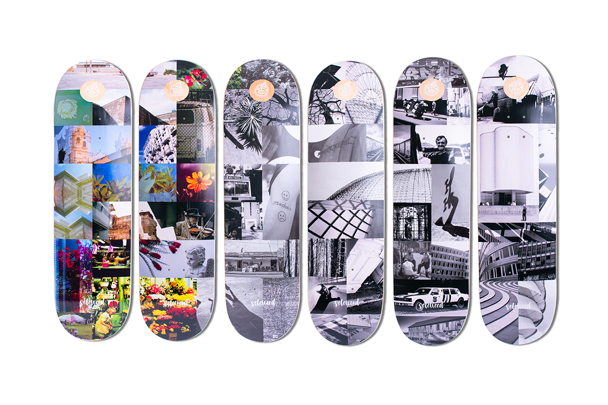 Collage Photo Series By Solowood Skateboards 14
