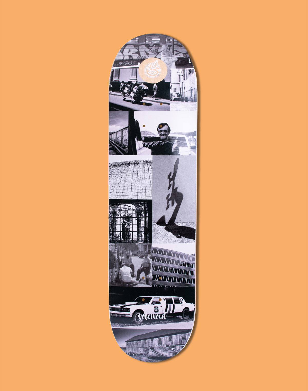 Collage Photo Series By Solowood Skateboards 3