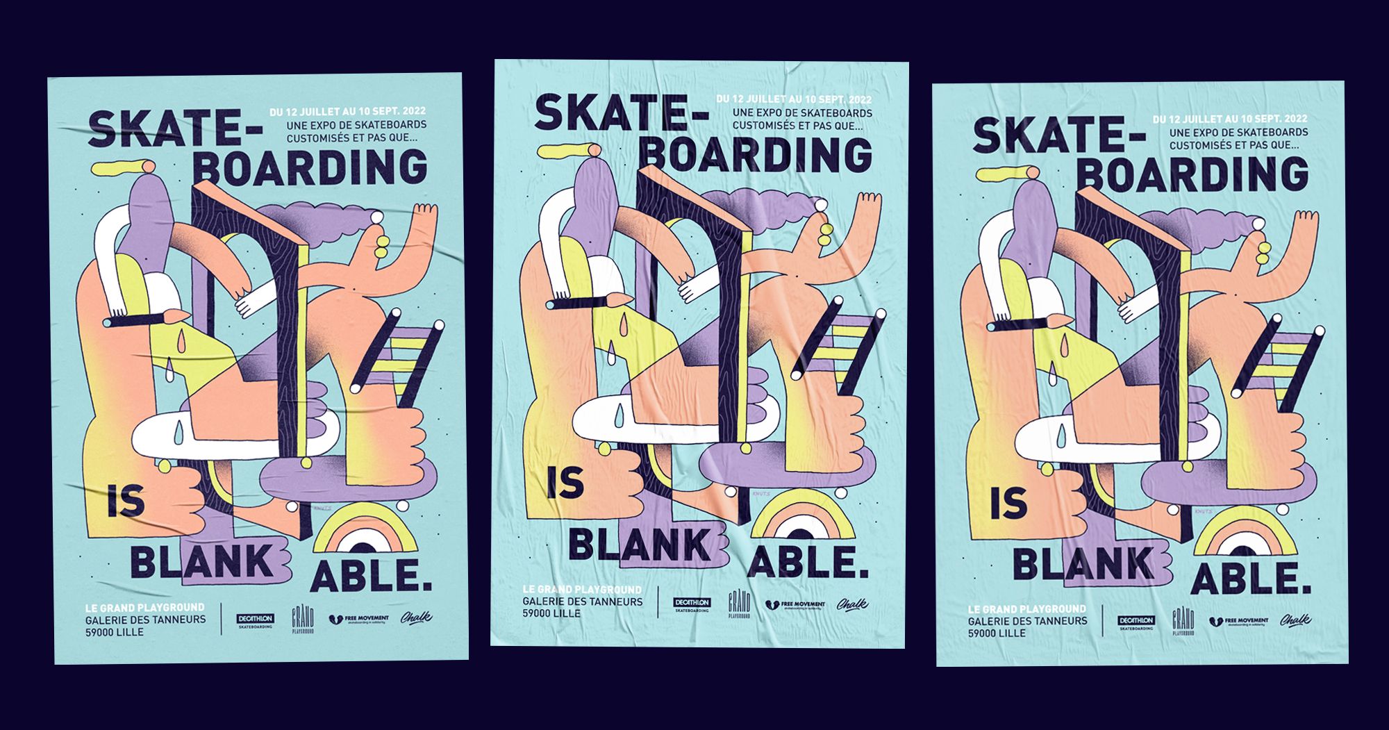 Apercu Des Boards De La Nouvelle Edition Skateboarding Is Blankable