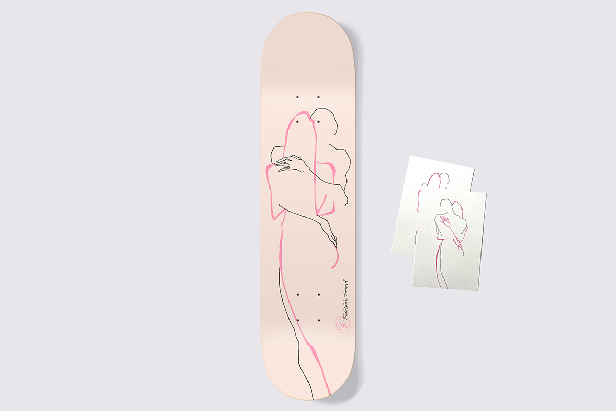 Closer To You Skateboard By Frederic Forest 5