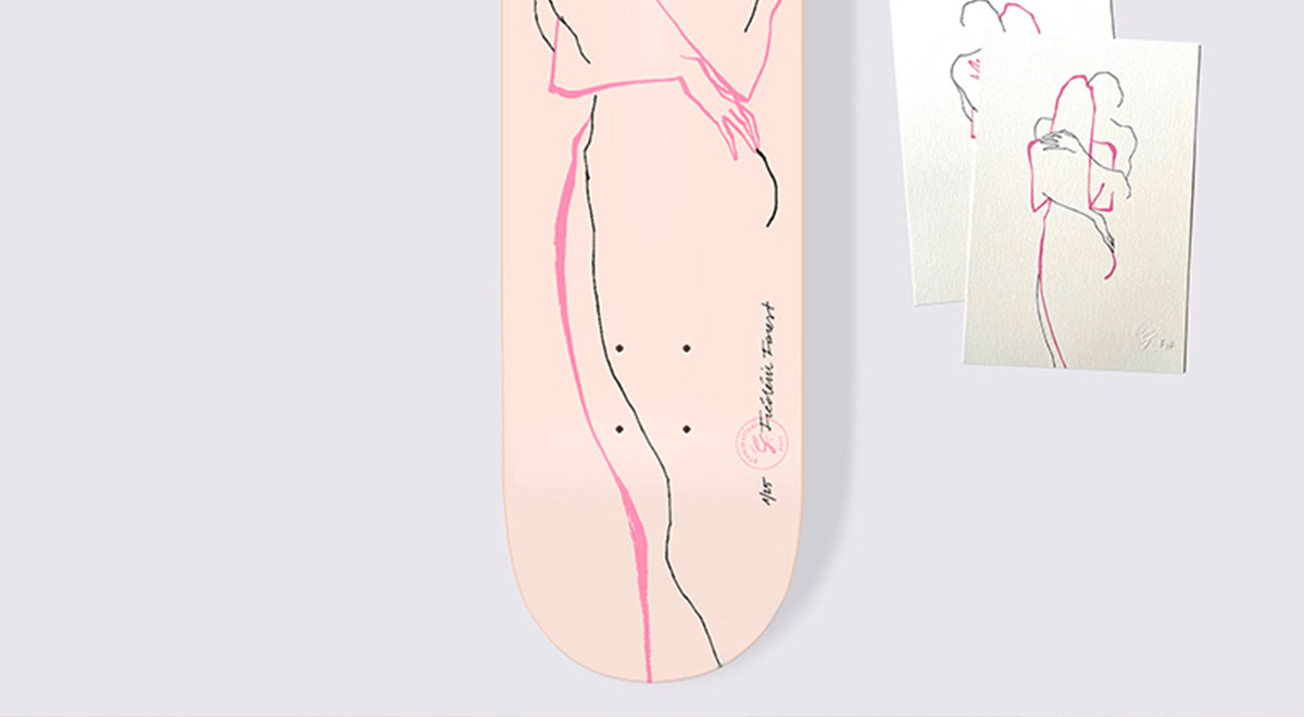 Closer To You Skateboard By Frederic Forest 7