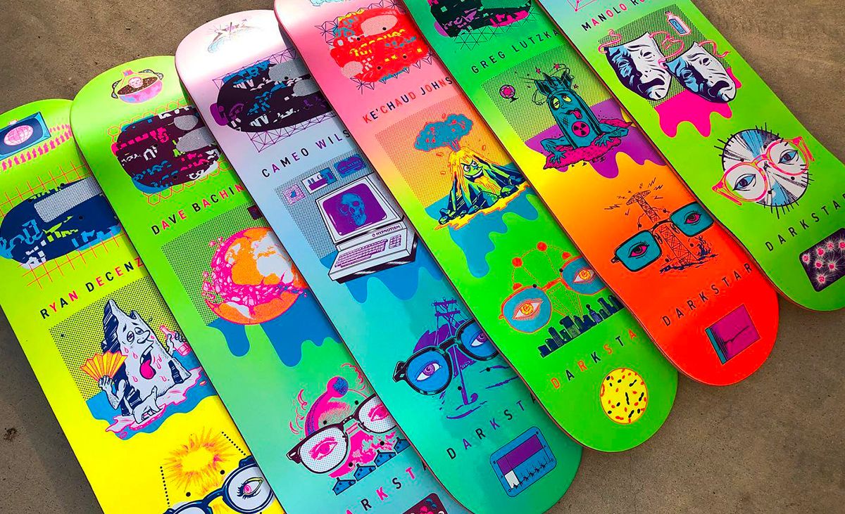New Abnormal series by Morning Breath Inc x Darkstar Skateboards