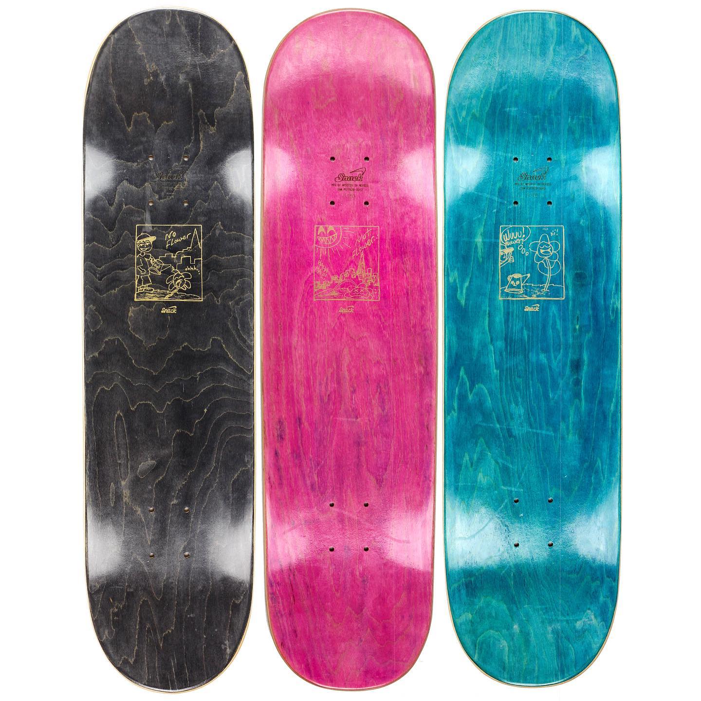 Pick Up Flower By Bay Hill X Snacks Skateboards 6