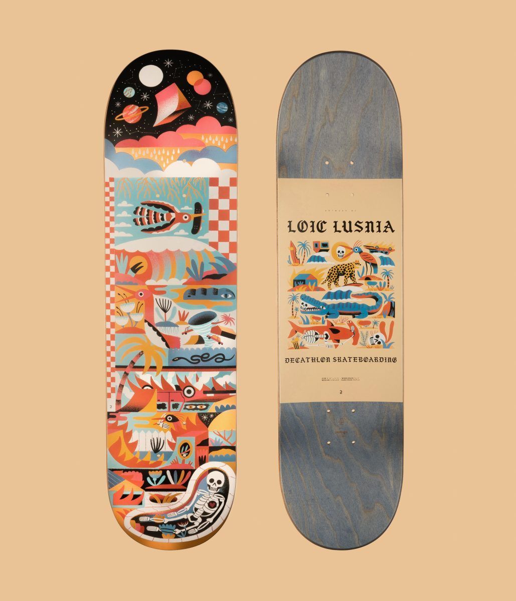 Loic Lusnia x Decathlon Skateboarding