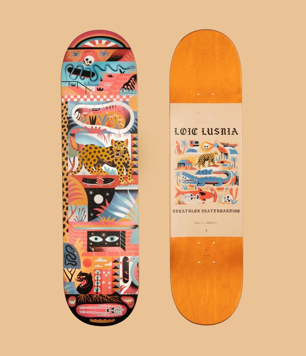 Loic Lusnia x Decathlon Skateboarding
