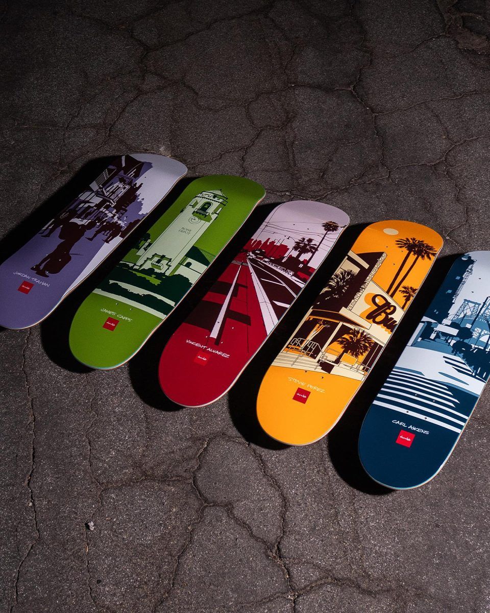 City series ‘23 par Evan Hecox x Chocolate Skateboards