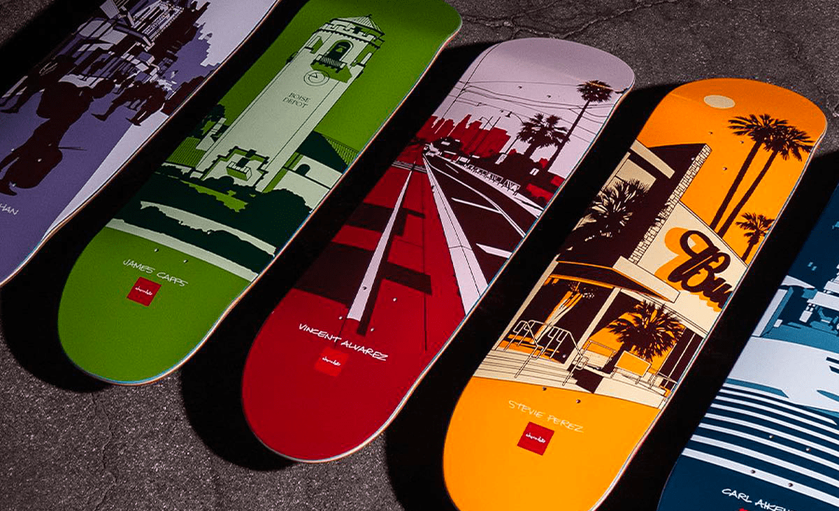 City series ‘23 par Evan Hecox x Chocolate Skateboards