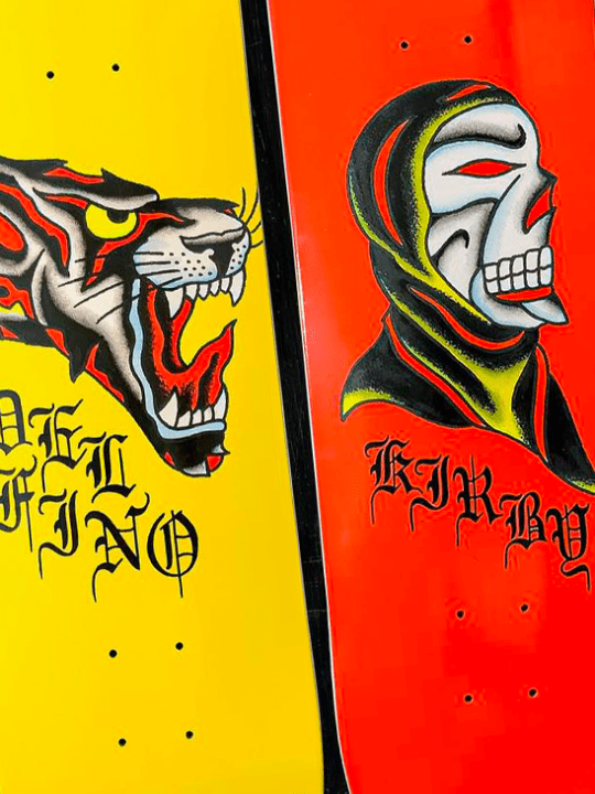 Seven Trumpets Board Series By Frank William X Deathwish Skateboards 6