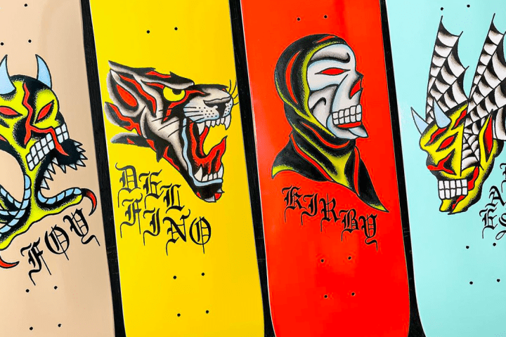 Seven Trumpets Board Series By Frank William X Deathwish Skateboards 6