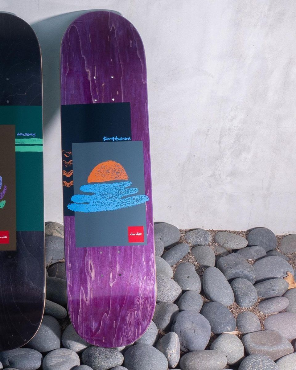 Icon series by Carlos Gutierrez x Chocolate Skateboards