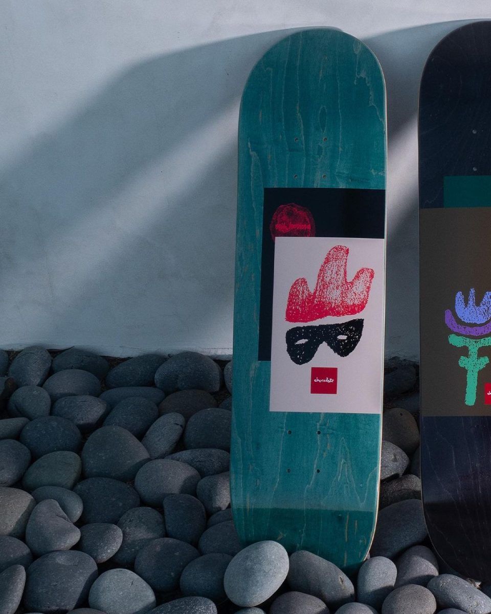 Icon series by Carlos Gutierrez x Chocolate Skateboards