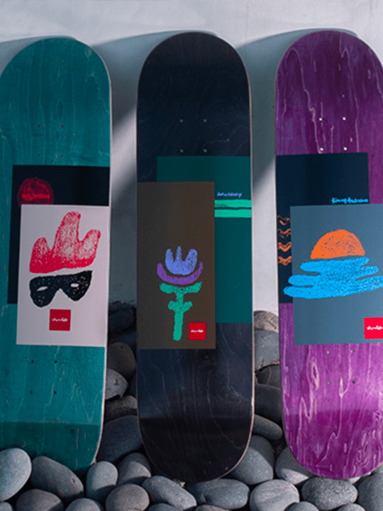 The Indigo series by Thomas Campbell x Element Skateboards