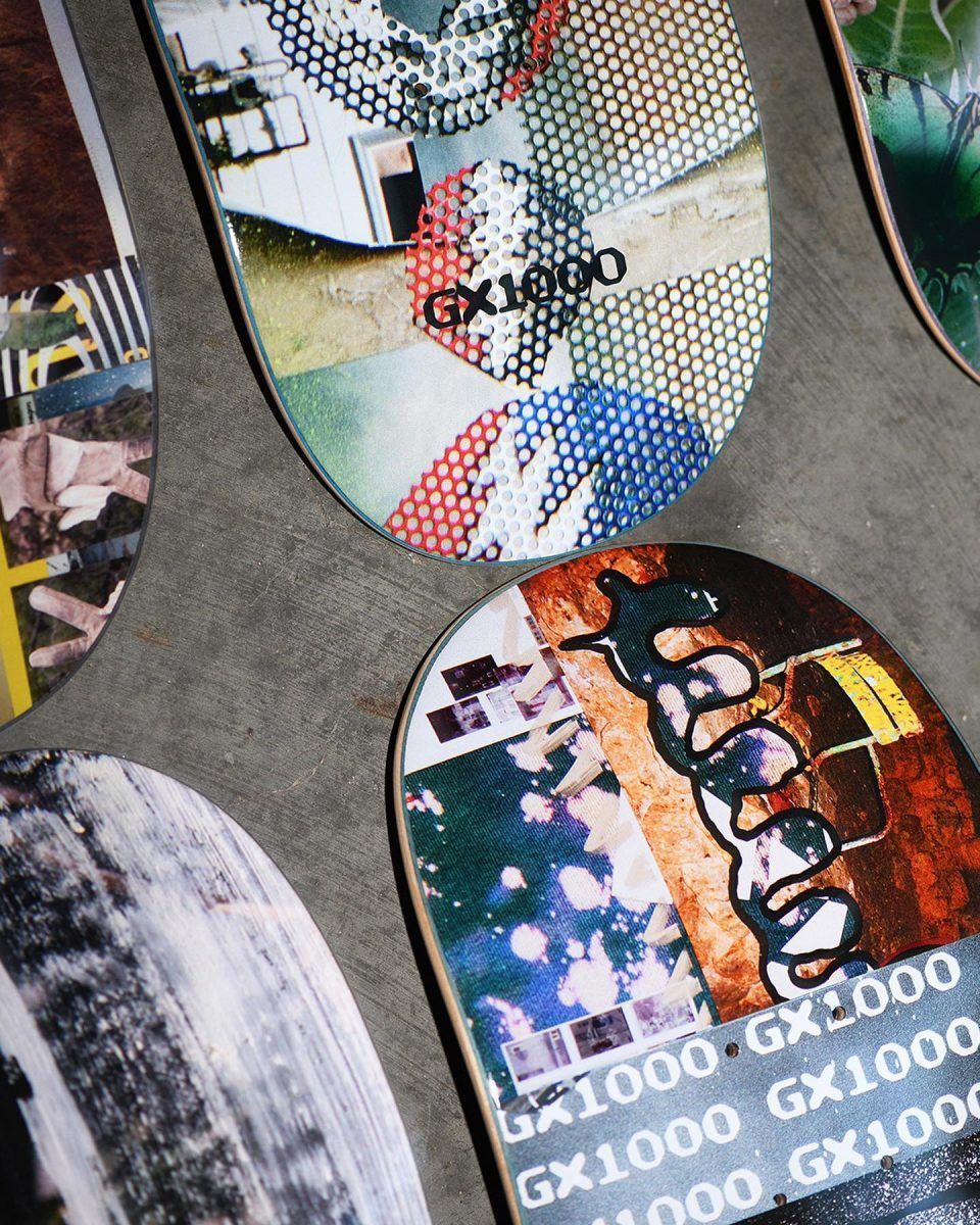 Peter Sutherland x GX1000 skateboards