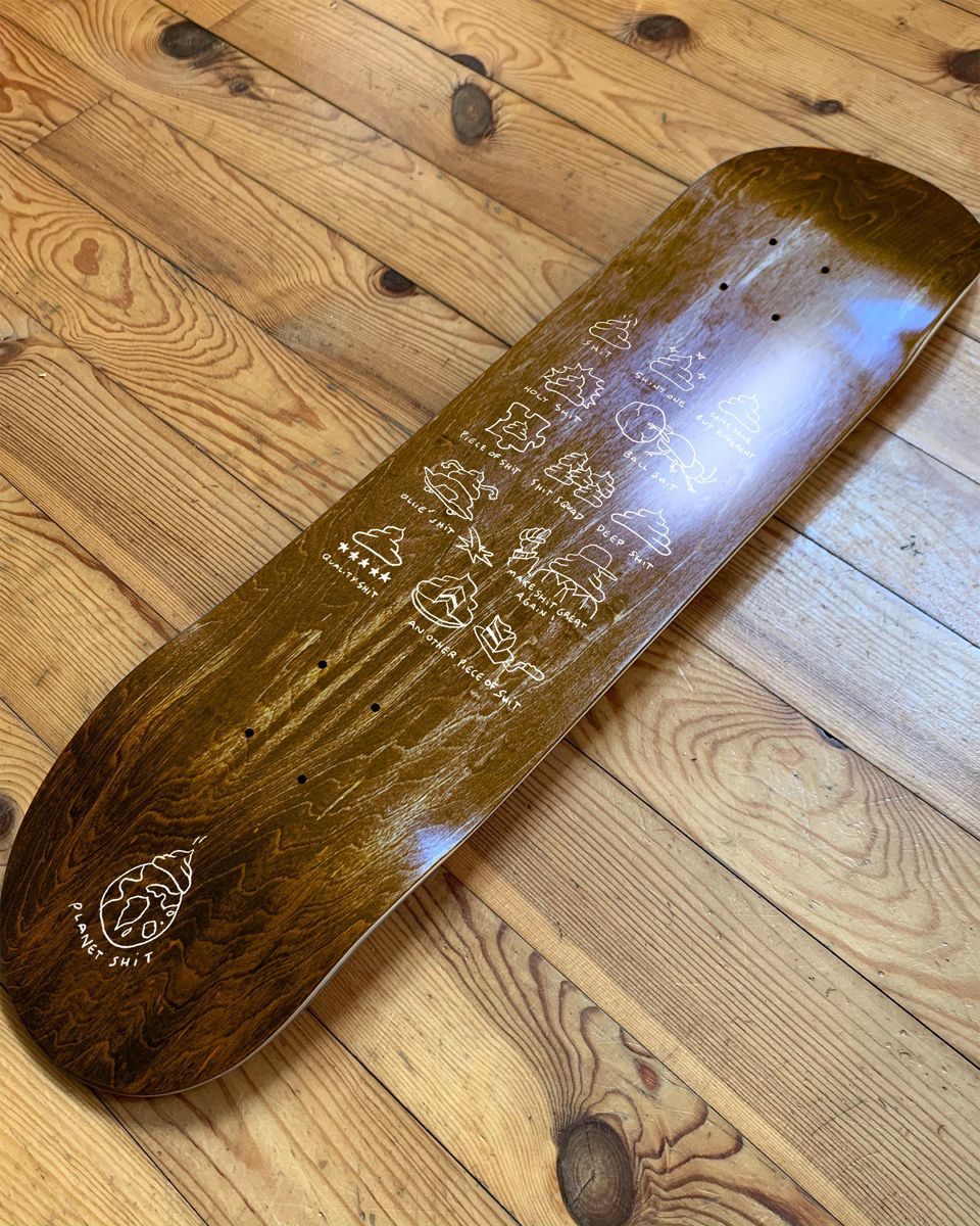 Deep shit skateboard by Ogbruceligne