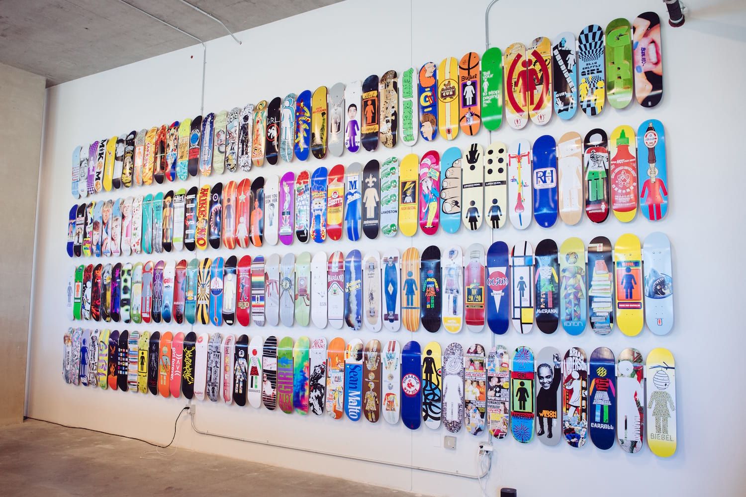 Every skateboards made by Girl Skateboards