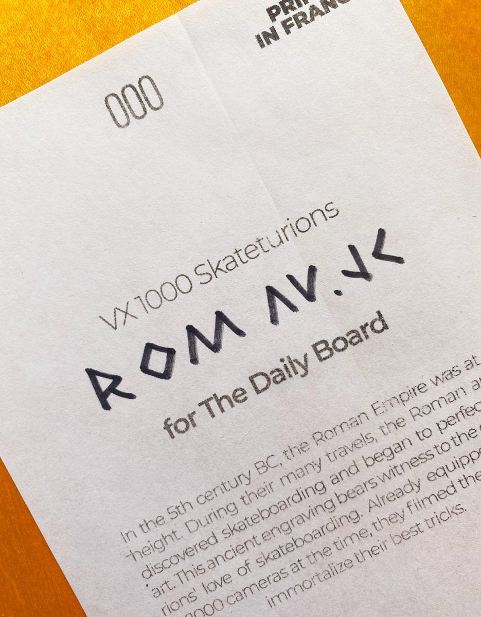 Dos de VX1000 Skateturions Skateboard