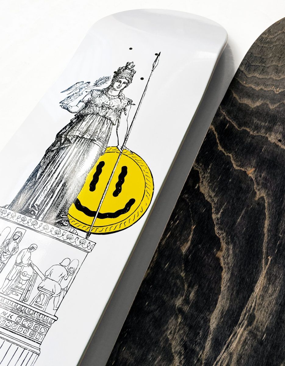 Athena X Street Art Skateboard