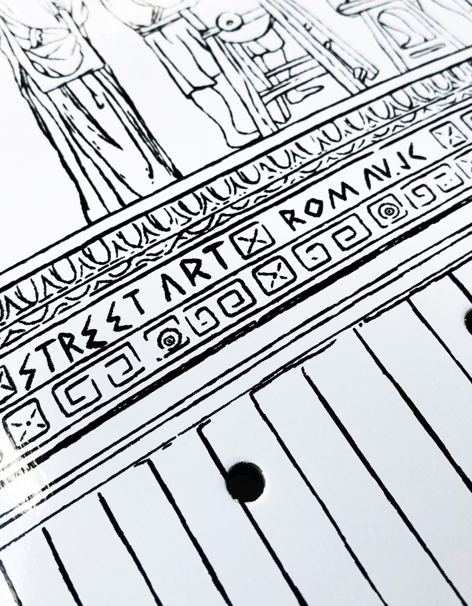 Athena X Street Art Skateboard