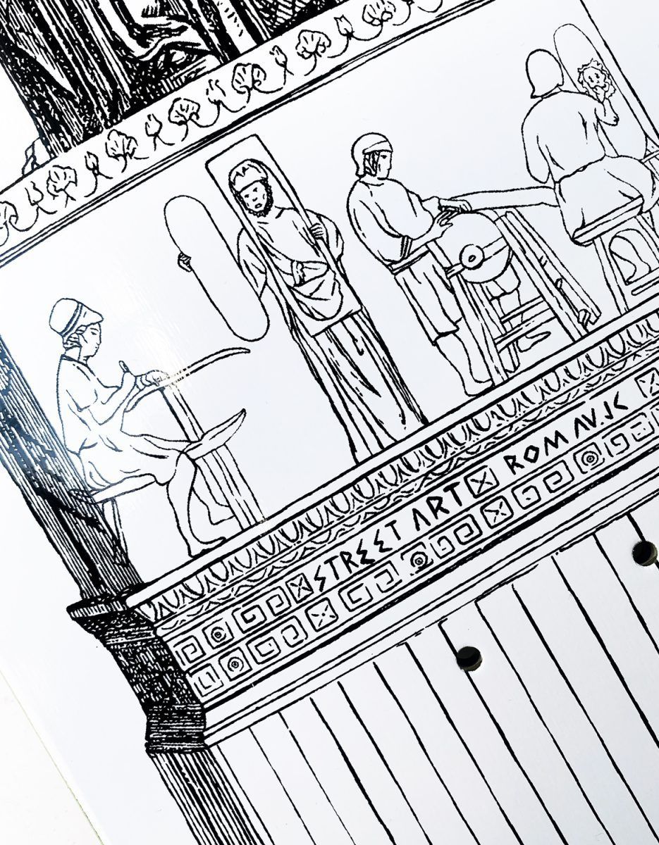 Athena X Street Art Skateboard