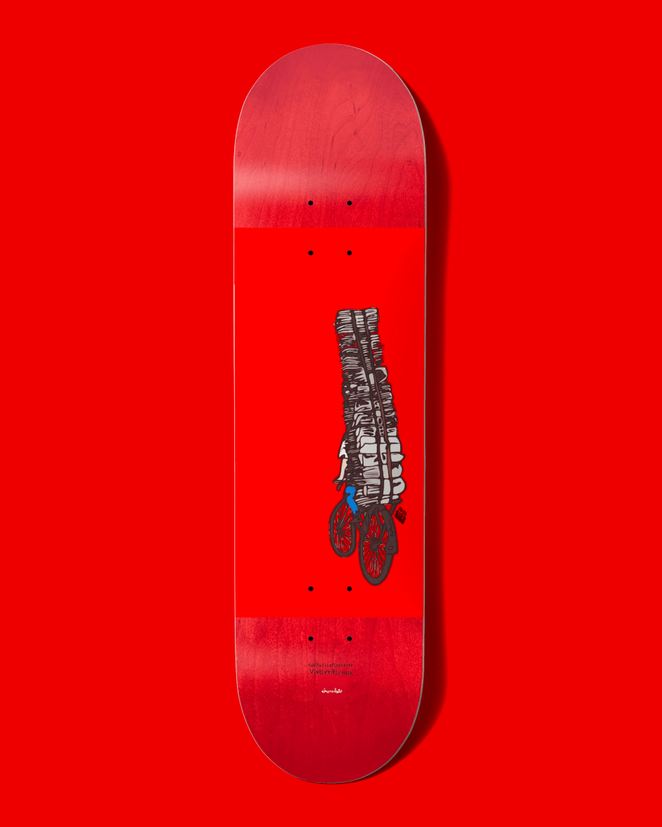 Cada Dia Ya La Misma Hora By Caleb Guttierez For Chocolate Skateboards