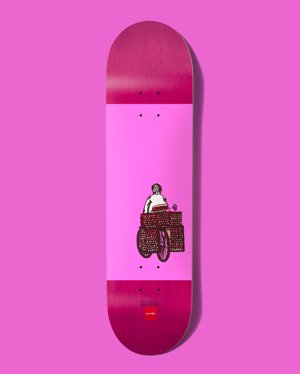 Cada Dia Ya La Misma Hora By Caleb Guttierez For Chocolate Skateboards