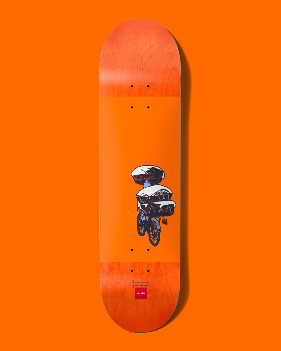 Cada Dia Ya La Misma Hora By Caleb Guttierez For Chocolate Skateboards