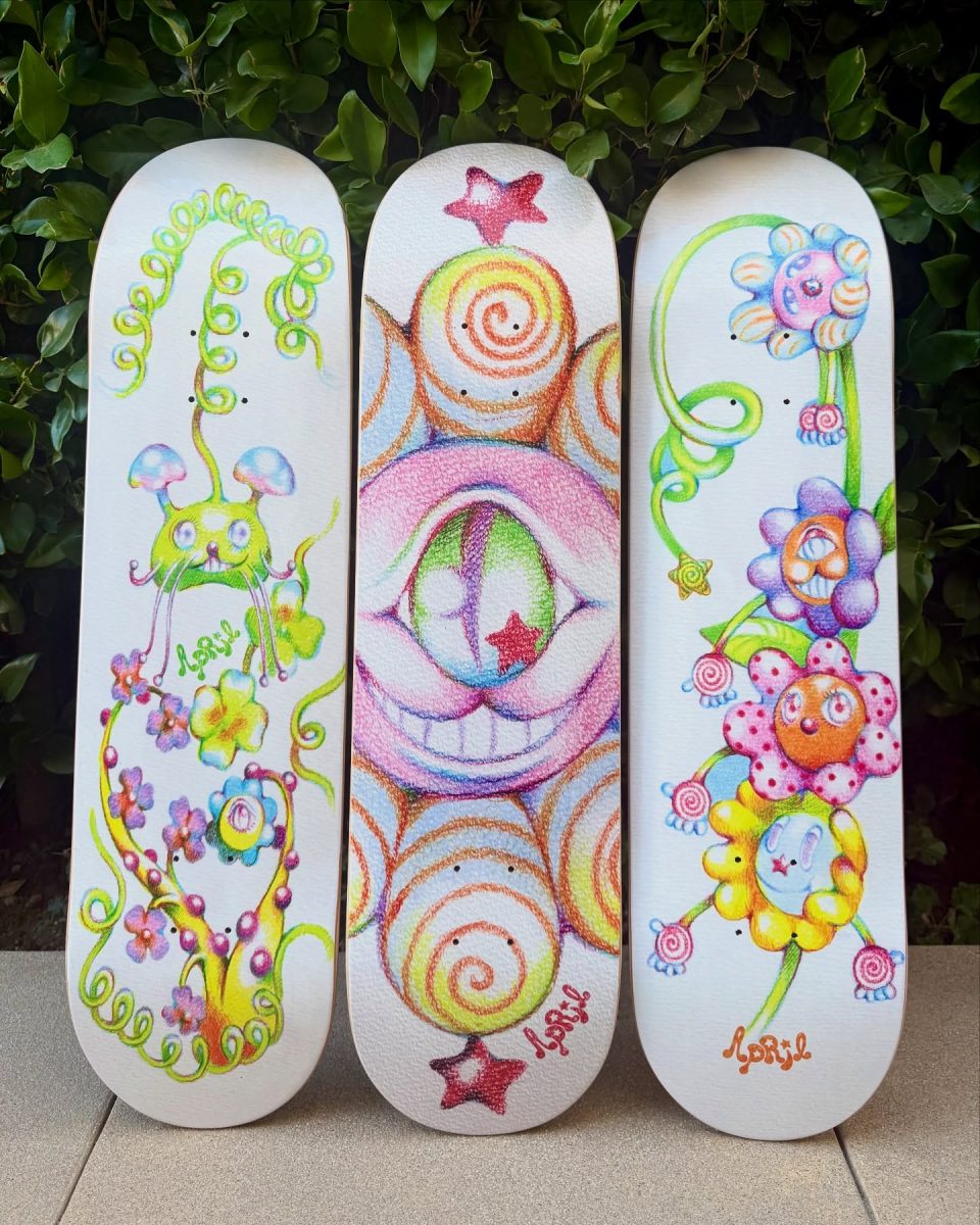 Ema Gaspar x April Skateboards