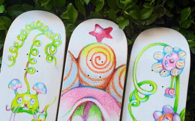 Ema Gaspar x April Skateboards