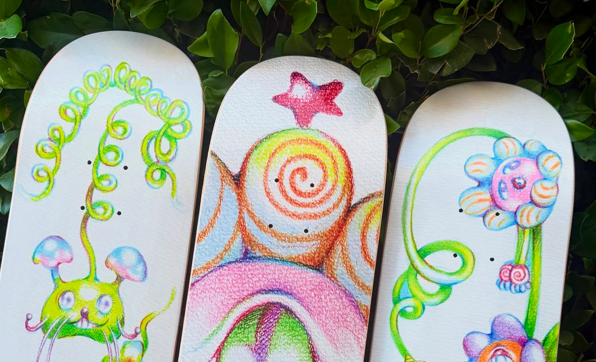 Ema Gaspar x April Skateboards