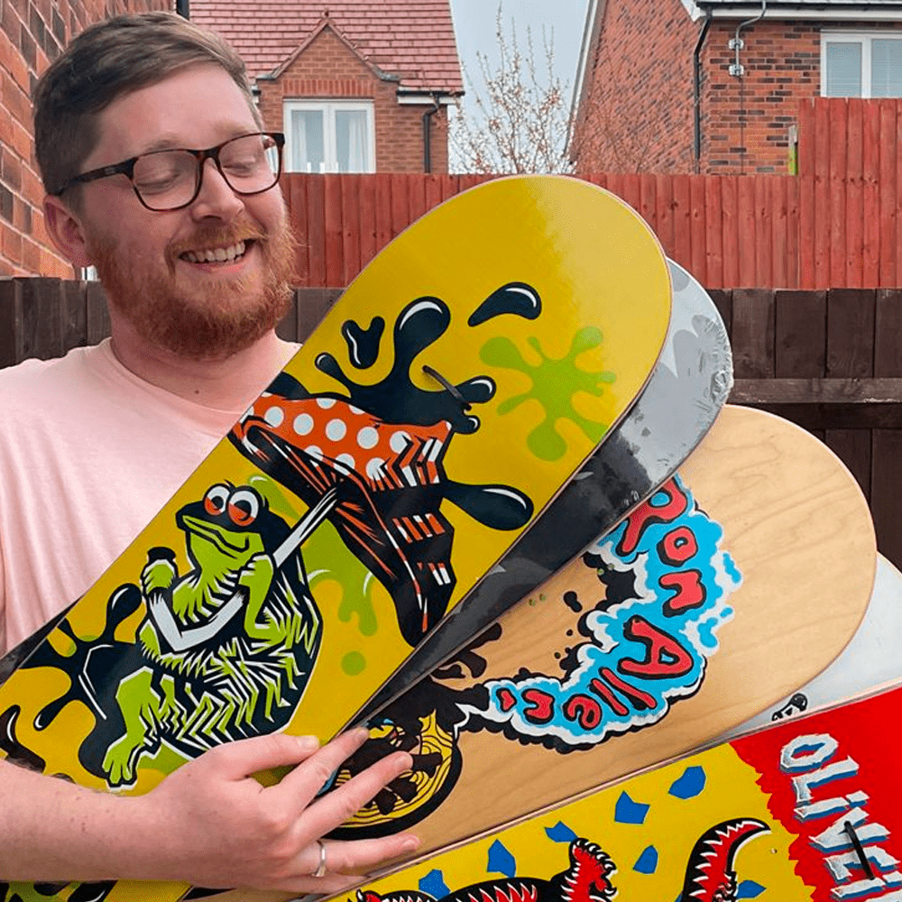 Portrait de Josh Jameson, illustrator