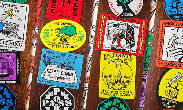 Coaster series par Marcus Dixon x Pass~port Skateboards