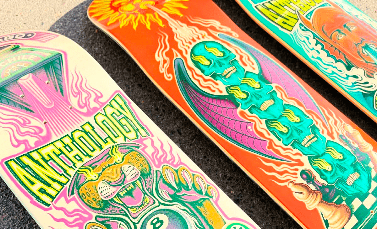 Refuse to Lose series by Florian Schommer x Anthology Skateboarding