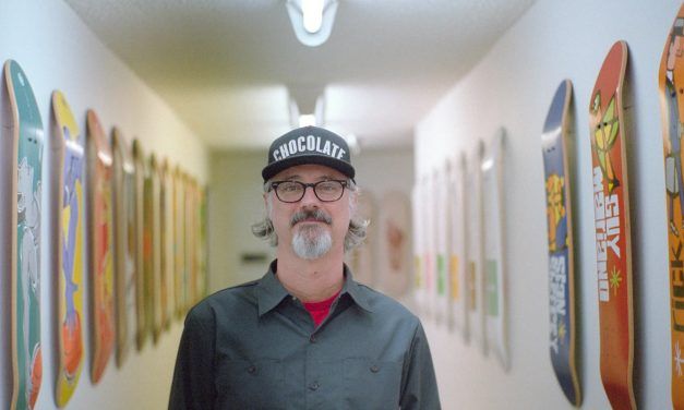 Andy Jenkins, artist & art director of Girl Skateboards
